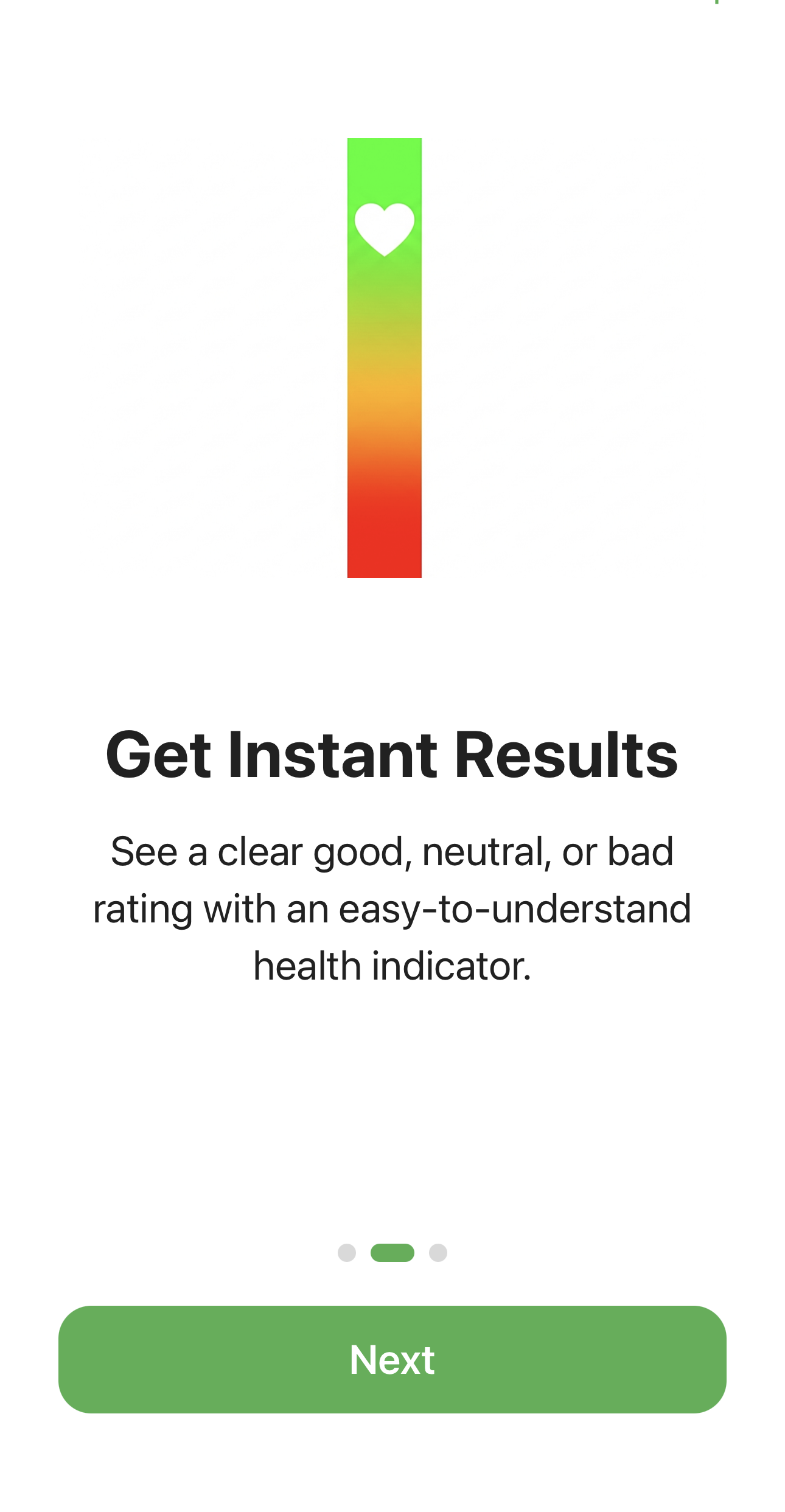 Get Instant Results - See good, neutral, or bad ratings